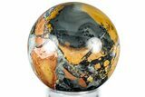 Polished Maligano Jasper Sphere - Excellent Polishing #308795-1